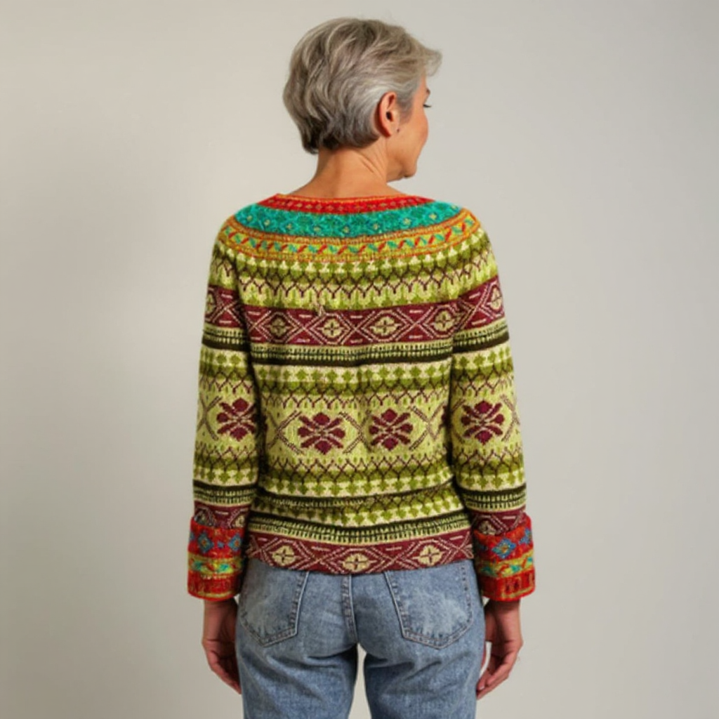 Caitlin | Vintage Icelandic Jumper
