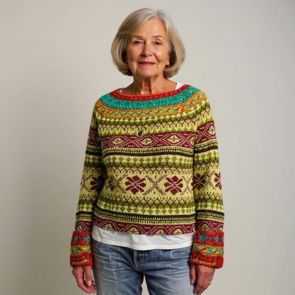 Caitlin | Vintage Icelandic Jumper
