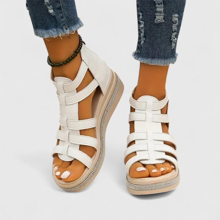 Kendall | Orthopaedic Strass Sandals